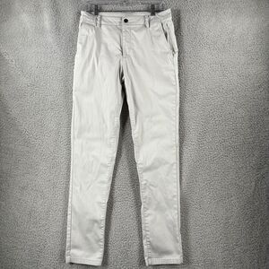 Birddogs Pants Boom For Your Boomstick Mens 32x34 Lined Gray Flat Front Chinos
